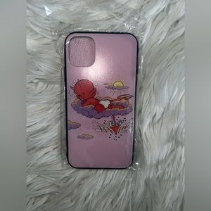 romwe "baby devil" phone case - iphone 11 - pink